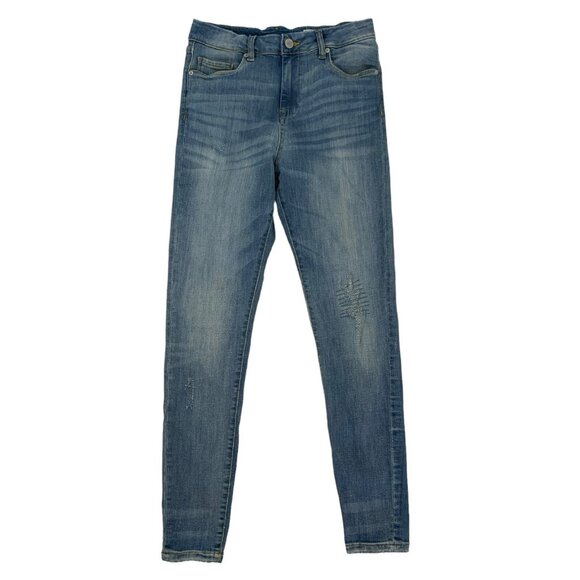 BlankNYC Great Jones High Rise Skinny Jeans 27 Blue Denim Casual - Picture 1 of 9